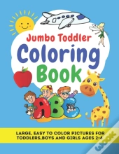 Jumbo Toddler Coloring Book
