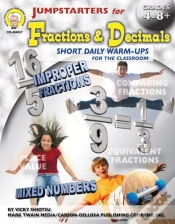 Capa do artigo Jumpstarters For Fractions & Decimals, Grades 4 - 8