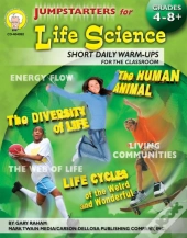 Jumpstarters For Life Science, Grades 4 - 8