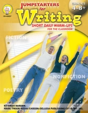 Capa do artigo Jumpstarters For Writing, Grades 4 - 8