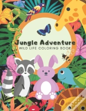 Capa do artigo Jungle Adventure Wild Life Coloring Book