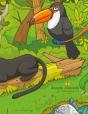 Jungle Animals Coloring Book 1   2 - Preview
