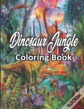 Jungle Dinosaur Coloring Book