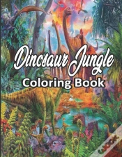 Capa do artigo Jungle Dinosaur Coloring Book