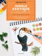Jungle Exotique À L'Aquarelle - Preview