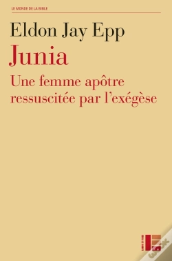 Capa do artigo Junia ; Une Femme Apôtre Ressuscitée Par L'Exégèse