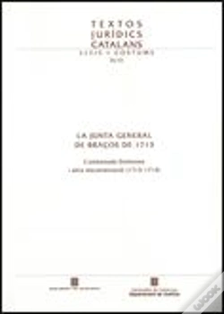 Capa do artigo Junta General De Braços De 1713. L'Ambaixada Dalmases I Altra Documentació (1713-1714)/La