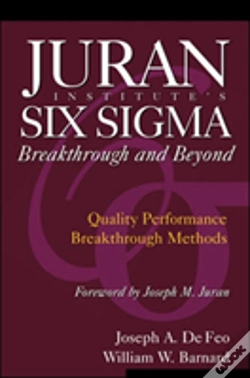 Capa do artigo Juran Institute'S Six Sigma Breakthrough And Beyond