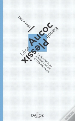 Capa do artigo Juridiction Administ. Et Prejuges