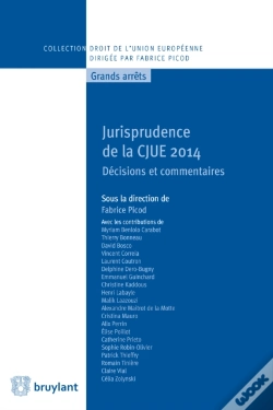 Capa do artigo Jurisprudence De La Cjue 2014