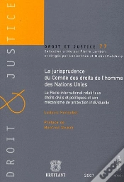 Capa do artigo Jurisprudence Du Comité Des Droits De L