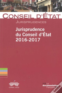 Capa do artigo Jurisprudence Du Conseil D'Etat (Édition 2016/2017)