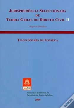 Capa do artigo Jurisprudência Seleccionada de Teoria Geral do Direito Civil II