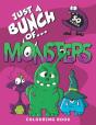 Just A Bunch Of Monsters Colouring Book - Preview