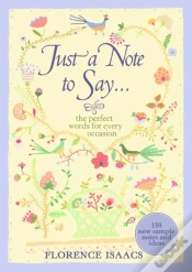 Capa do artigo Just A Note To Say...