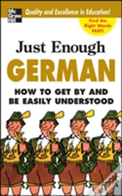 Capa do artigo Just Enough German