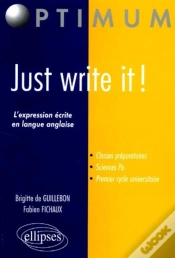 Capa do artigo Just Write It ! L