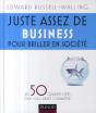 Juste Assez De Business Pour Briller En Société ; Les 50 Grandes Idées Que Vous Devez Connaître - Preview
