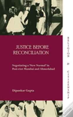 Capa do artigo Justice Before Reconciliation