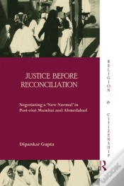 Capa do artigo Justice Before Reconciliation