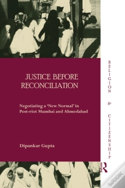 Capa do artigo Justice Before Reconciliation