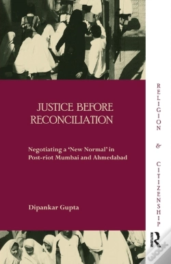 Capa do artigo Justice Before Reconciliation
