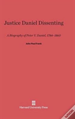 Capa do artigo Justice Daniel Dissenting
