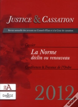 Capa do artigo Justice & Cassation 2012