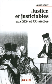 Capa do artigo Justice Et Justiciables Aux Xix Et Xx Siècles