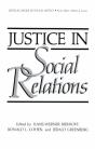 Justice In Social Relations - Preview