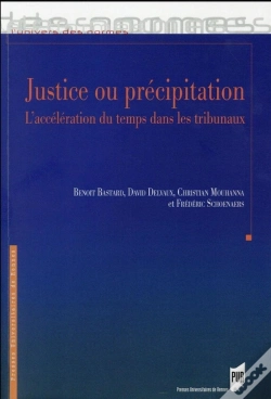Capa do artigo Justice Ou Précipitation ; L'Accélération Du Temps Dans Les Tribunaux