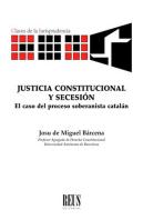 Justicia Constitucional Y Secesión