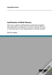 Capa do artigo Justification Of Black Slavery