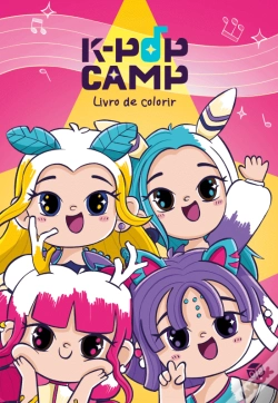 Capa do artigo K-Pop Camp - Livro de Colorir