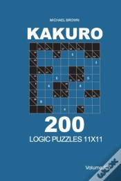 Capa do artigo Kakuro - 200 Logic Puzzles 11x11 (Volume 5)