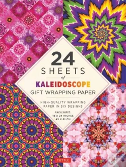 Capa do artigo Kaleidoscope Gift Wrapping Paper - 24 Sheets