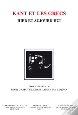 Capa do artigo Kant Et Les Grecs : Hier Et Aujourd'Hui