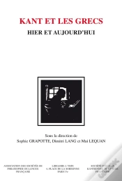 Capa do artigo Kant Et Les Grecs : Hier Et Aujourd