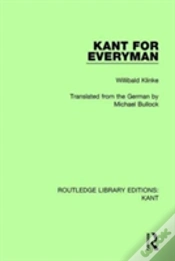 Capa do artigo Kant For Everyman