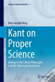 Capa do artigo Kant On Proper Science