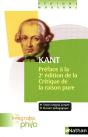 Kant ; Préface À La 2e Édition De La Critique E La Raison Pure - Preview