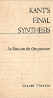 Kantâ€™S Final Synthesis