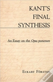Capa do artigo Kantâ€™S Final Synthesis