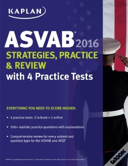 Capa do artigo Kaplan Asvab 2016 Strategies, Practice, And Review With 4 Practice Tests