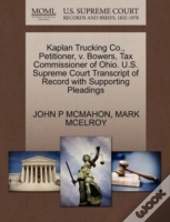 Kaplan Trucking Co., Petitioner, V. Bowers, Tax Commissioner Of Ohio. U.S. Supreme Court Transcript Of Record With Supporting Pleadings