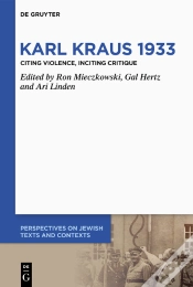 Capa do artigo Karl Kraus 1933
