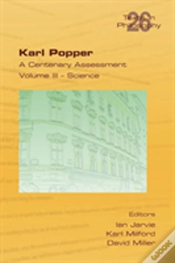 Capa do artigo Karl Popper. A Centenary Assessment. Volume Iii - Science
