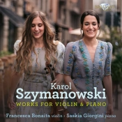 Capa do artigo Karol Szymanowski: Works for Violin & Piano - CD