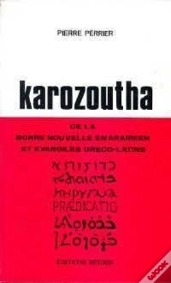Capa do artigo Karozoutha De La Bonne Nouvelle En Aram