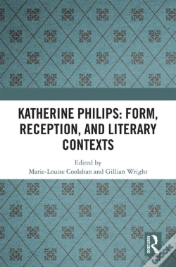 Capa do artigo Katherine Philips: Form, Reception, And Literary Contexts